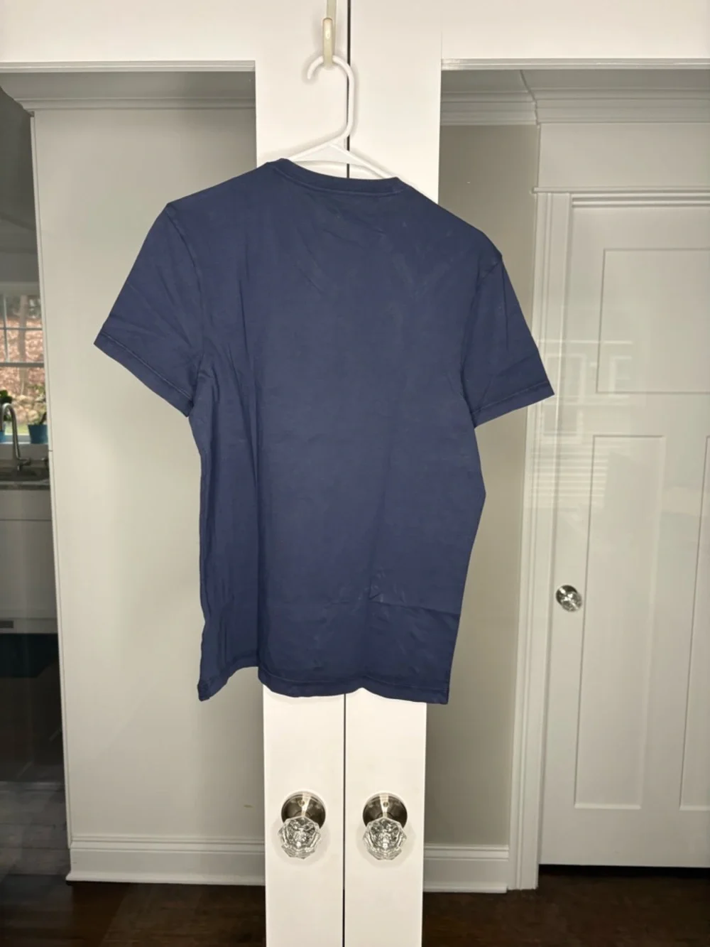 NWT J. Crew Broken-in Short-sleeve V-neck T-shirt Navy Blue